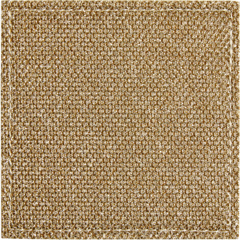 Premier Housewares Set of 4 Gold Glitter Coasters (1/2)