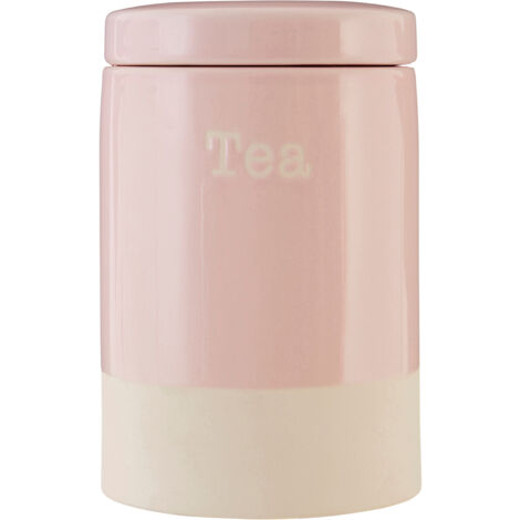 Premier Housewares Jura Pink Tea Canister