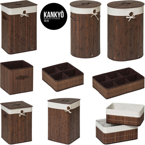 Kankyo Natural Oval Laundry Hamper