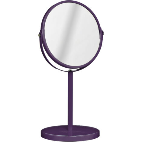Premier Housewares Purple Swivel Mirror (1/3)