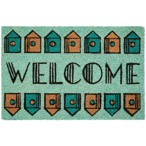 Premier Housewares Welcome Home Light Green Doormat (1/4)