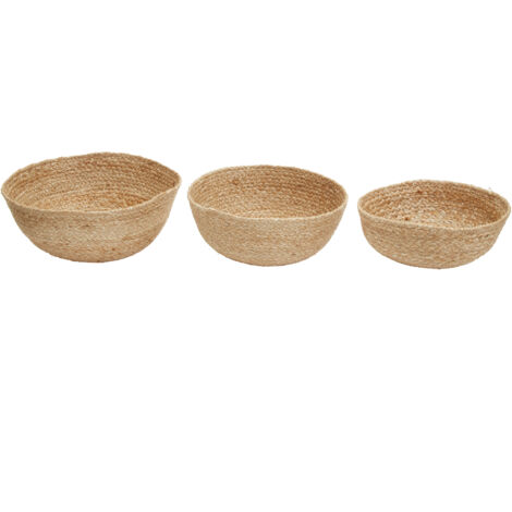 Premier Housewares Set of Three Jute Baskets (1/5)