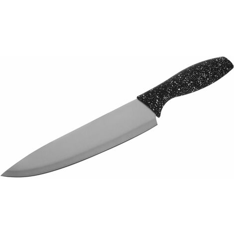 11 Pc Copper Fringed Knife / Scissor Set, Black