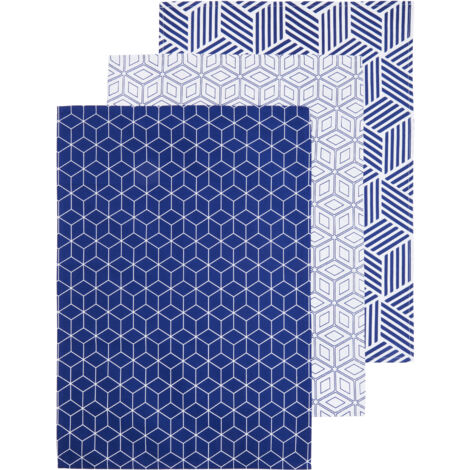 Premier Housewares Modern Retro Set of Tea Towels (1/4)
