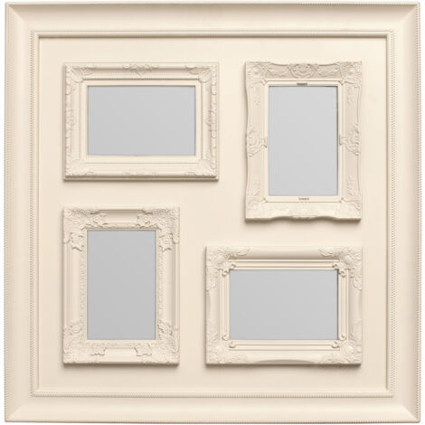 Premier Housewares 4 Photo Cream Plastic Multi Photo Frame (1/5)