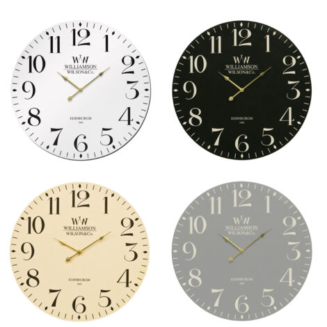 Premier Housewares Classical Grey Wall Clock