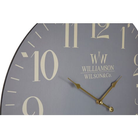 Premier Housewares Classical Grey Wall Clock