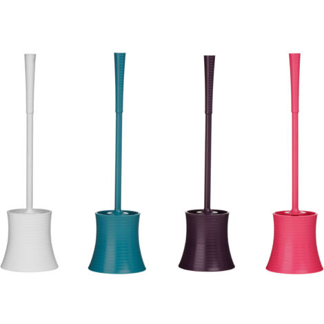 Premier Housewares Hot Pink Plastic Toilet Brush