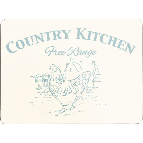 Premier Housewares Country Kitchen Placemats Cork - Set of 4 (1/5)