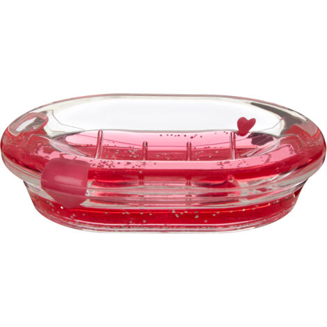 Premier Housewares Acrylic Hearts Soap Dish (1/5)
