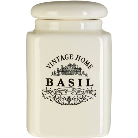 Premier Housewares Vintage Home Spice Jars - Set of 6