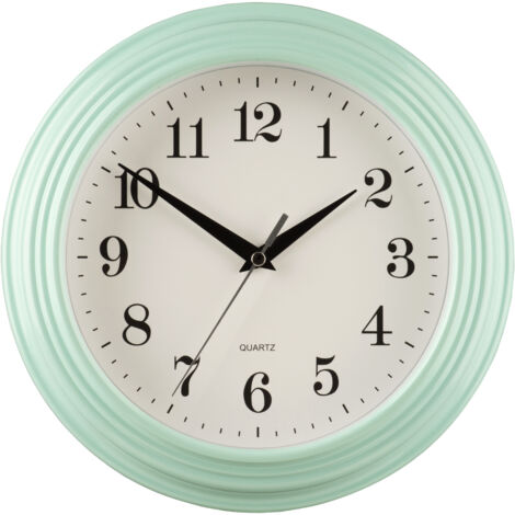 Premier Housewares Pale Blue Wall Clock (1/2)