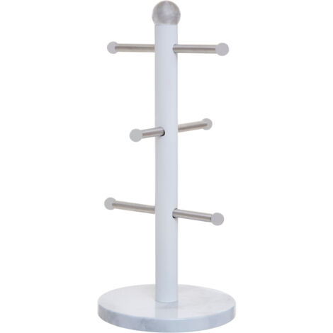 Interiors By Premier Stylish Design 6 Cup Mug Tree, Efficient Coffee Mug Tree Stand, Durable Constructed Coffee Cup Tree Stand (1/4)