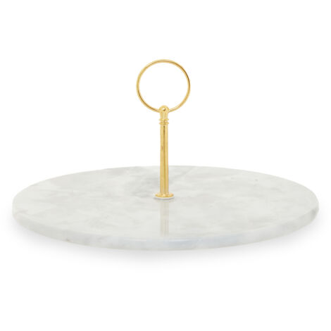 Premier Housewares Grey Marble Cake Stand (1/4)