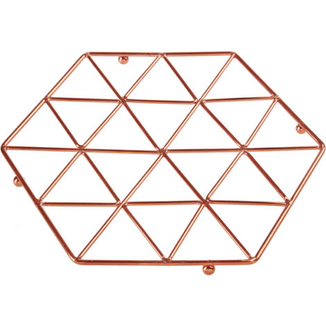 Premier Housewares Vertex Copper Finish Trivet (1/3)