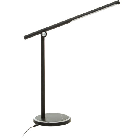 Premier Housewares Finley Black Touch Lamp