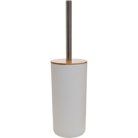 Premier Housewares Canyon White Toilet Brush Holder (1/5)