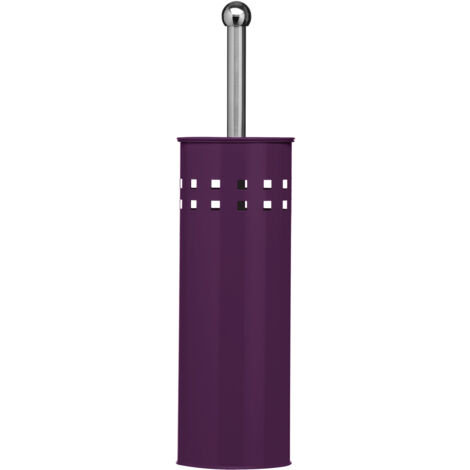 Premier Housewares Purple Square Design Toilet Brush (1/2)