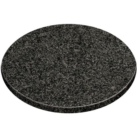 Premier Housewares Black Speckled Granite Round Chopping Board