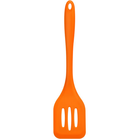 Premier Housewares Zing Orange Silicone Slotted Turner (1/2)