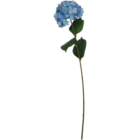 Premier Housewares Fiori Hydrangea Stem Blue Flower - 74cm (1/5)