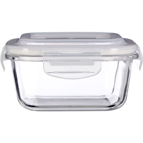 Interiors by Premier 520ml Square Food Storage Container, BPA-Free PP ...