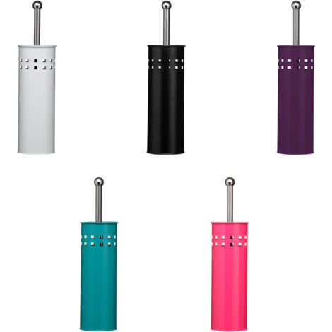 Premier Housewares Turquoise Square Design Toilet Brush