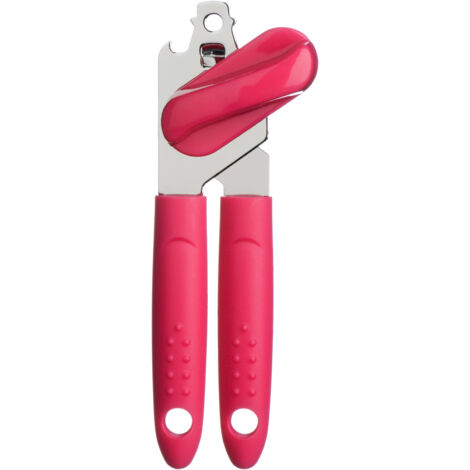Interiors by Premier Hot Pink Canistrer & Can Opener, Best Can Opener, Manual Tin & Bottle Opener for Home, Self (1/2)