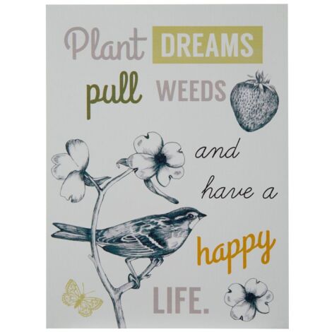 Premier Housewares Artists Garden Wall Plaque (1/5)