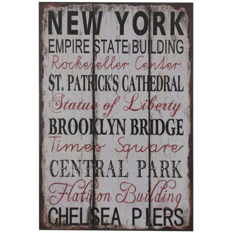 Premier Housewares New York Plaque (1/3)