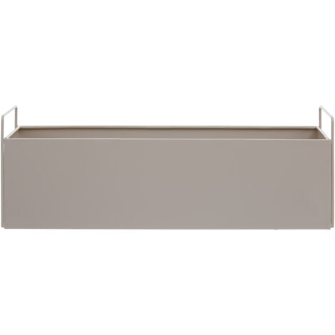 Interiors by Premier Large Natural Wall Plant Box, Robust Iron Garden Planter Box, Versatile Design Garden Box For Planting (1/5)
