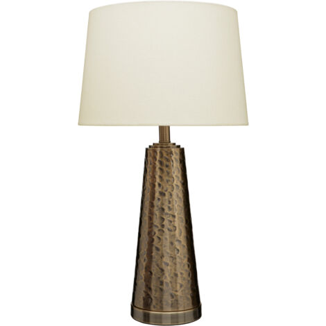 Premier Housewares Antique Brass Finish Iron Table Lamp (1/4)