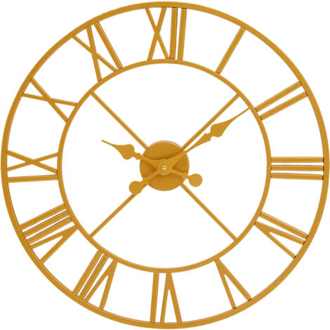 Premier Housewares Vitus Gold Finish Wall Clock (1/5)
