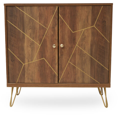 Interiors by Premier Ample Storage Of Two Door Sideboard, Sturdy And Stable Industrial Sidebaord Cabinet, Sleek Kitchen Sideboard (1/5)