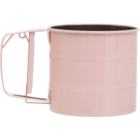 Premier Housewares Pastel Pink Mechanical Sifter - 250ml (1/3)