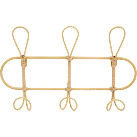 Interiors by Premier Effortlessly Organized Three Hook Hanger, Strong Bedroom Door Hooks, Versatile Hooks For Hanging Clothes (1/5)