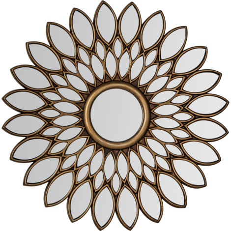 Premier Housewares Lyra Bronze Wall Mirror