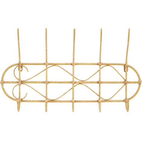 Interiors by Premier Effortlessly Organized Five Hook Hanger, Rustic Bedroom Door Hooks, Versatile Hooks For Hanging Clothes (1/5)