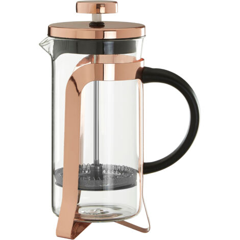 Interiors By Premier Elegant Rose Gold Cafetiere, Rose Gold Finish Cafetiere For Kitchen, Stable Advanced Filtered Cafetiere (1/3)