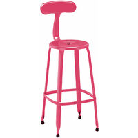 Premier Housewares Hot Pink Disc Bar Chair