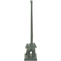 Premier Housewares Fauna Grey Elephant Toilet Roll Holder