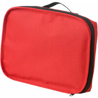 Premier Housewares Oxford Red Fabric Trolley Bag