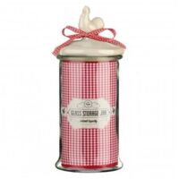 Premier Housewares Glass Storage Jar - 1650ml