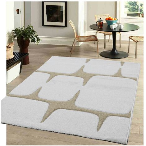 Teppich 60x110 Cm - Minimalistischer Kurzflor Teppich Waschbar