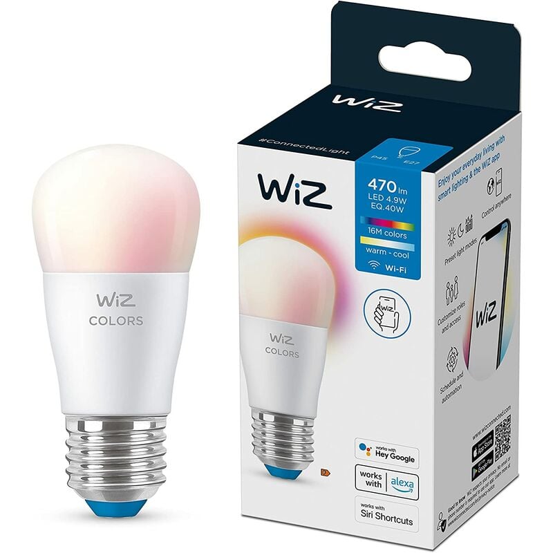 Homekit - E27 - Ampoule LED , wi fi, E14, GU10, E27, RGBW, pour maison  connectée, fonctionne avec Siri, Alexa