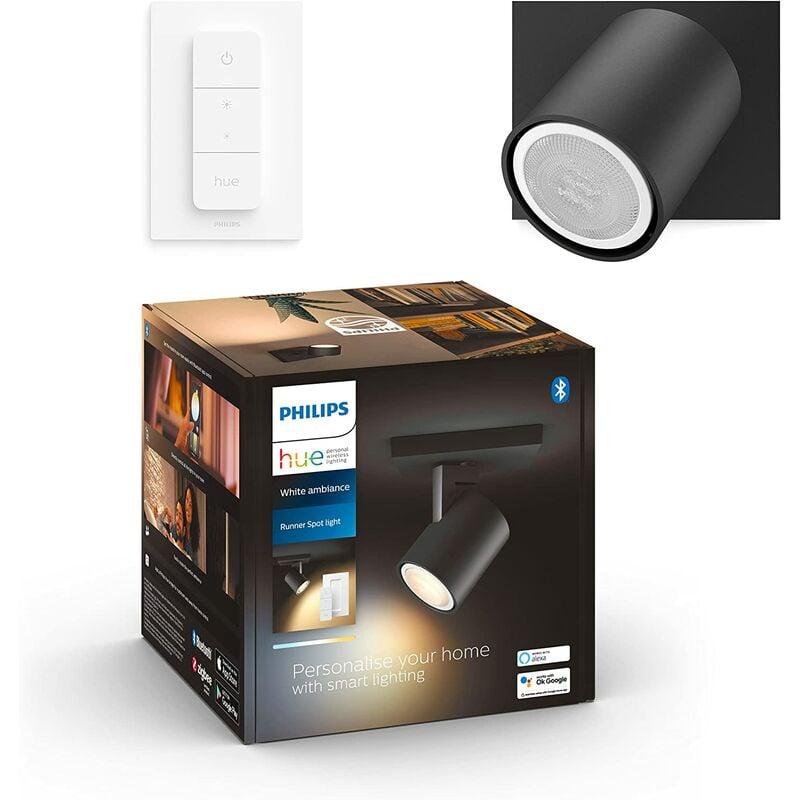 Philips Hue White Ambiance RUNNER Spot 1x5.5W, compatible