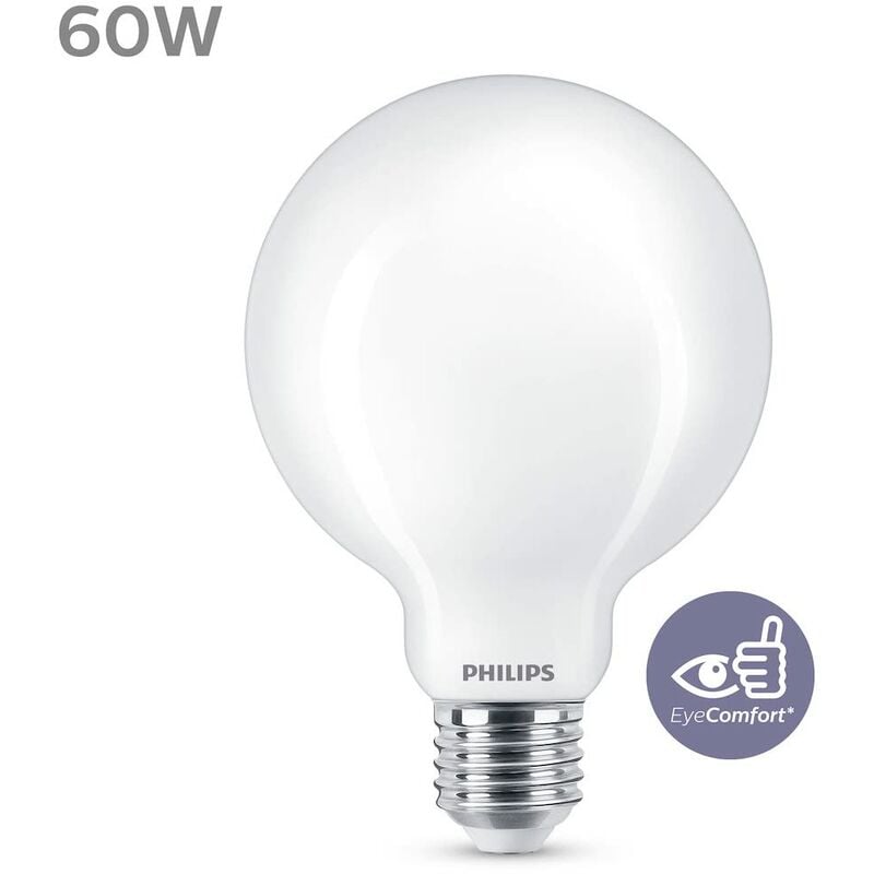Philips LED standard ampoule opaque non dimmable - E27 A60 8,5W 1055lm  2700K 230V