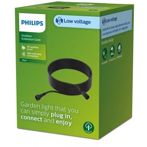 PHILIPS 8720169269354 CÂBLE-RALLONGE 24 V 10 M NOIR