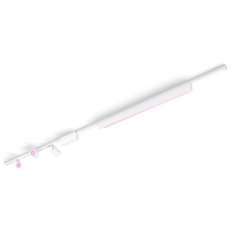 Philips Hue Perifo Kit Mural avec 3 x spot cylindrique - Noir, compatible Bluetooth, fonctionne avec Alexa, Google Assistant et Apple Homekit (1/5)
