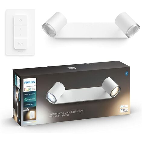 Philips Hue - White Ambiance FAIR Plafonnier 39W - Noir (télécommande  incluse) - Bluetooth - Lampe connectée - Rue du Commerce